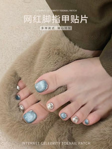 Nailstyle Foot Nail Patches Wearable Nail Art Toe Nails Design High End Feel New 2025 Fashion Long Lasting Comfortable