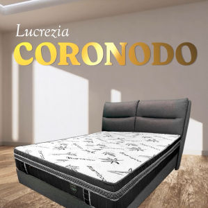 LUCREZIA Coronodo Pocket Spring Foam Box Mattress (16 inch)