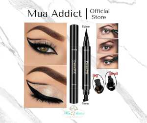 CMAADU EYELINER 2 Sisi 2IN1 Pensil Eyeliner dan Wing Stamp Eyeliner Tahan Air