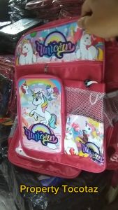 Tas Ransel Anak Perempuan Karakter Mixue LoL Frozen Unicorn My Little Pony Pony Dengan Tempat Botol