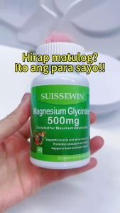 Magnesium Supplement Support Stress Relief Sleep Heart Health Nerves Muscles and Metabolism Magnesium Glycinate