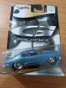 Hotwheels C3 Machines 1:50 70 Chevelle  ( card may have soft corners)