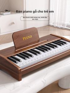 XIDIQI | Toddler Wooden Electronic Piano Toy 3-6 Years