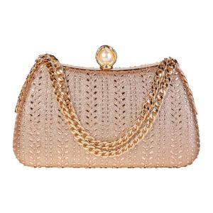 MEIFEI | Fashion Rhinestone Evening Bag for Wedding Gowns and Red Envelope Storage