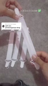 JEPITAN PENGAIT SPREI 1 Pak isi 4 Pcs - Pengait Sprei Kasur - Pengait Sudut Sprei - Pengait Ujung Sprei - Pengait Sprei Murah - Pengait Sprei Karet - Penjepit Ujung Sprei Kasur - Ujung Sprei Penjepit Karet - Penjepit Sudut Sprei - Sheet Grippers -Bisa COD