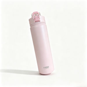 TYESO | TYESO 750ML New Thermos Bottle With Straw Stainless Steel Car Thermal Cup Sports Water Bottles Keeps Cold and Heat Thermal Mug