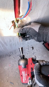 ส่งจากกทม！เครื่องมือบิดลวดไฟฟ้า ชุด2ชิ้น หัวบล็อกพันสายไฟ สเตนเลส สำหรับสว่านไฟฟ้า