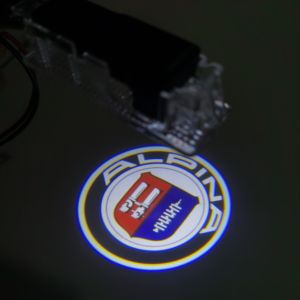 2pcs F90 E60 F10 ALPINA Door Light M2 M4 M5 ALPINA Shadow Light LED Courtesy Light For BMW X5 X3 F90 E36 E46 E87 BMW Door Light