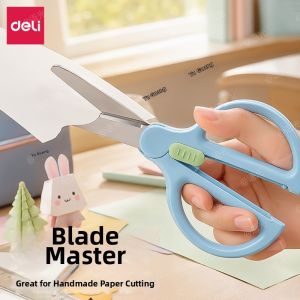 deli | Retractable Portable Childrens Scissors