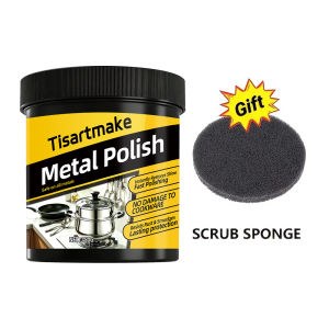 Fast & Effective All-Metal Polishing Paste for Chrome Stainless Steel Painted Metal & Grills - No Residue Easy to Use