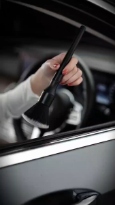Car Brush Ultra-Soft Detailing Brush Super Soft Auto Interior Detail Brush with Synthetic Bristles Car Dash Duster Brush