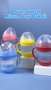 Dovana Botol Minum Bayi Nipple Bebek Lebar Duckbill DR61 Anak Balita 160ML Training Cup Baby BPAFree