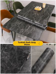 XIANXIANWUFANG | Waterproof Matte Marble Finish Self-adhesive Renovation Sticker
