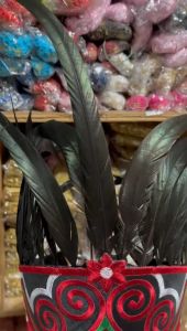 IKAT KEPALA AKSESORIS TARI MOTIF PAPUA