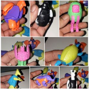 Tuổi thơ_Bộ 8 quả trứng bằng nhựa biến hình thành động vật