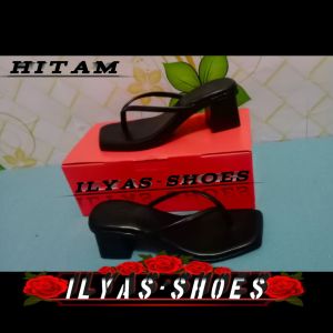 sandal wanita terbaru model jepit masa kini elegan