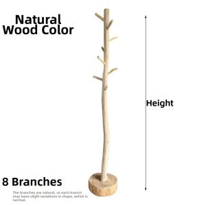 Multifunctional Freestanding Branch-shaped Japanese Style Clothes Rack