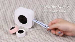 Phomemo Q30S Mini Thermal Label PrinterPortable Inkless Sticker Printer
