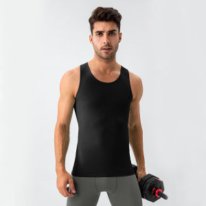 เสื้อกั๊กออกกำลังกายฤดูร้อนสำหรับผู้ชาย เสื้อคลุมกีฬาแบบบางยืดหยุ่นสูง ระบายอากาศได้ดี ชุดฝึกซ้อมวิ่ง ฟิตเนส เสื้อคลุมกันหนาว