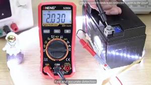 ANENG | ANENG SZ856 6000 Counts Digital Multimeter NCV Non‑Contact Voltage Detector AC DC Volt Current Resistance Capacitance Temperatur