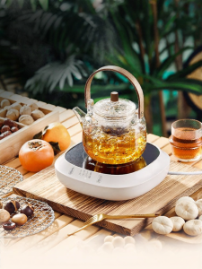 「China Plug」Bear | Multi-Function Glass Tea Pot Electric Stove