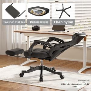 XIGE | Ghế Văn Phòng Hỗ Trợ Đốt Sống Có Thể Ngả Lưng
