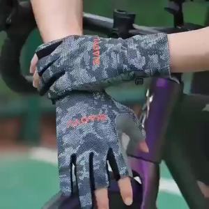 EELHOE | New Fishing Gloves For Men All-Season Three-Finger Cut Gloves Wear-Resistant Sea Fishing Anti-Slip Angling Cycling Gloves