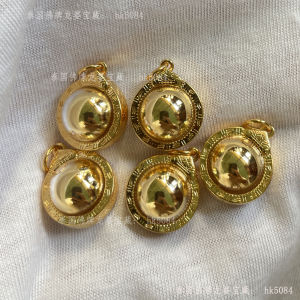 สร้อยคอจี้สีทองแบบผูกคอแบบคล้ายไขว้สำหรับทั้งชายและหญิง จี้สีทอง สร้อยคอแบบไขว้แบบอินเทรนด์ เครื่องประดับแฟชั่นสำหรับทุกเพศ