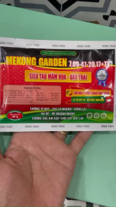 COMBO 10 TẶNG 1 SIÊU TẠO MẦM-ĐẬU TRÁI 30G MEKONG GARDEN LƯU DẪN 2 CHIỀU KHÁNG NẤM BỆNH