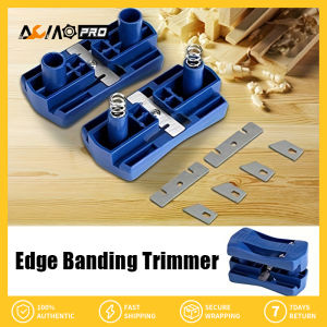 Aumopro 1PC Dải tông đơ mini nhựa PVC ván ép melamine gỗ ban nhạc cắt hướng dẫn sử dụng cắt tỉa công cụ gia công gỗ edgeband dụng cụ cắt đôi Veneer tông đơ tủ gỗ cắt tỉa công cụ gia công gỗ