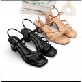 Lolyta Tia Sendal Hak Tahu 5cm Full Busa/Sendal Wanita Hak Tahu/Hills Wanita Hak Tahu/Hak Tahu 5cm. 