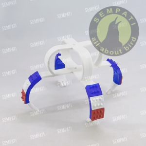 SEMPATI Mahkota Sangkar Kandang Burung Murai Pvc Pion Variasi Cakram Motif Duri Prancis MDPR