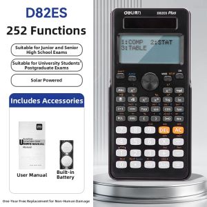 deli | Multi-functional Scientific Calculator for Examinations