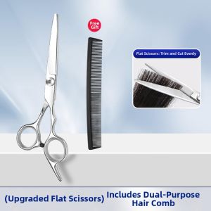 Qiman | Professional Haircut Scissors Hair Thinning & Bangs Cutting Tool Home Use Set