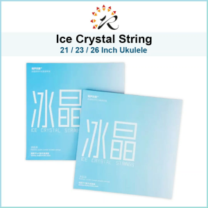 REALSUN - Ice Crystal Ukulele String (High G) for 21/ 23/ 26 Inch Soprano/ Concert/ Tenor Ukulele Original