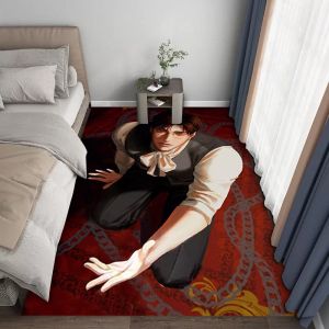 พรมไหมพรมลายการ์ตูนคริสตัลสําหรับใช้ในบ้านเหมาะสําหรับห้องนั่งเล่นห้องนอนตู้เสื้อผ้าห้องเปลี่ยนเสื้อผ้าและการศึกษา