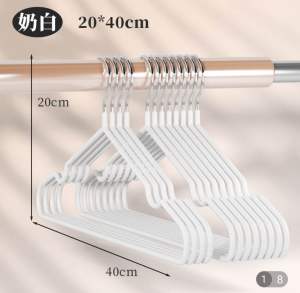 Combo 10/30Móc Treo Quần Áo Đa Năng Có Lót Silicn Chống Rơi.