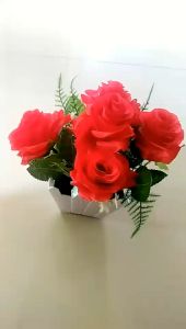 PT58 Pot Tanaman Hias Bunga Dekorasi Bunga Hias Plastik Ornamen Pot Bonsai Artificial Flower Decoration Tanaman Bunga Plastik Dekorasi Rumah