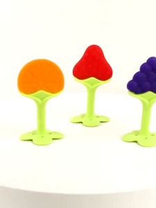 BABY TEETHER Buah Gigitan Bayi Tooth Fruit Bahan Silikon BPA FREE