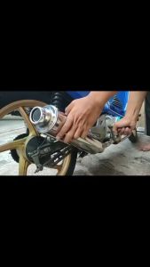 Knalpot Standar Supra X 125 & Aksesoris Motor Bobok