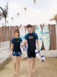 Pakaian Baju Renang Family Set Couple Wanita Pria Keluarga Dewasa Anak Orang Tua-anak Tabir Surya Laut Cepat Kering Plus Swimwear