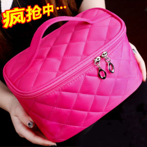Large Capacity Portable Makeup Bag Multifunctional Handheld Toiletry Bag Waterproof Skin Care Product Storage High-End Feel