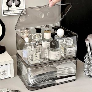 Dust-proof Transparent Tea Set Storage Box