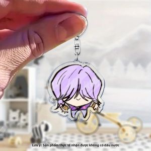 Q Phiên Bản 8/1 Chiếc Anime Eye 2D Acryclic Móc Khóa Hoạt Hình Dễ Thương Ba Lô Xe Ô Tô Mặt Dây Chuyền Nhẹ Trang Trí Quà Tặng Sinh Nhật Cho Người Hâm Mộ