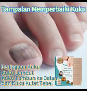 Jaysuing  Patch Pembaikan Kuku   Penjagaan Kuku Tangan dan Kaki Kuku Lembut Jenis Penebalan Kuku Kelabu Pelekat Kuku Cerah