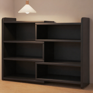 ZHUOHE | Black Retractable Desktop Bookshelf