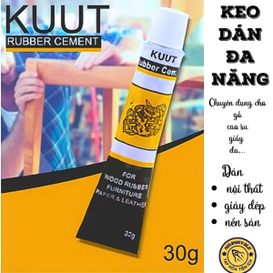 Tuýp keo dán giày dép Kuut tuýp keo con chó 30 gram