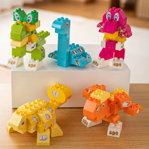 Large Particle Building Blocks Accessories Loose Parts Educational Assembly Toys for Children Aged 3 to 6 Compatible with Lego