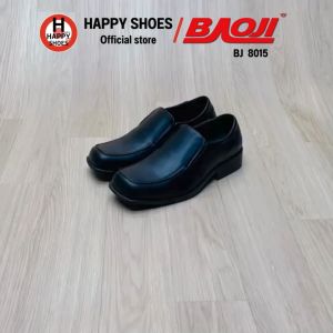 [🥇บาโอจิแท้100%🔢ไซส์39-46🆓ฟรี...ถุงเท้า 1 คู่] BAOJI รองเท้าคัทชูชาย รองเท้าหนังหุ้มส้น รองเท้าทางการชาย รุ่น BJ8015 หล่อเท่ หนังนุ่ม สบายเท้า