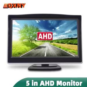 AHD Backup Camera Night Vision For Car Parking kit Easy Installation 5 Inch DisplayReverse Image Monitor with Rear Side View